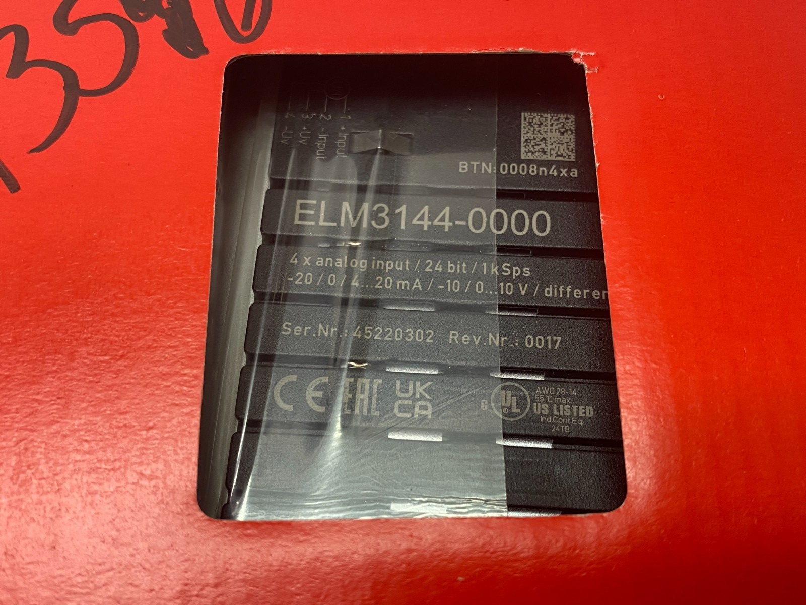 Beckhoff ELM3144-0000 Multi-Function EtherCAT Terminal 4-Channel Analog Input - Maverick Industrial Sales
