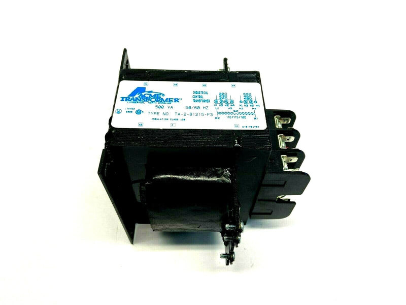 Acme TA-2-81215-F3 Industrial Control Transformer 500VA - Maverick Industrial Sales