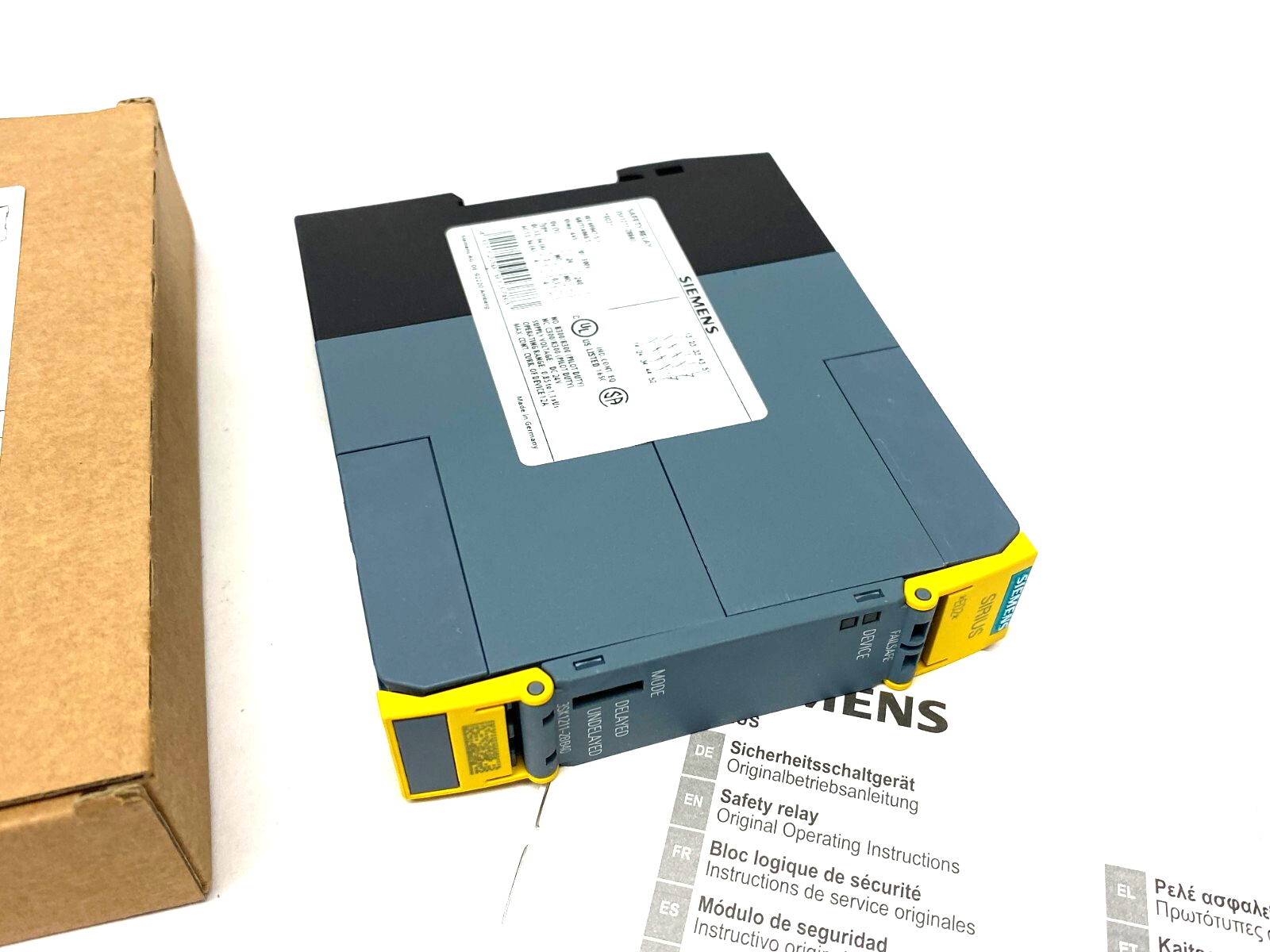 Siemens 3SK1211-2BB40 SIRIUS Safety Relay - Maverick Industrial Sales