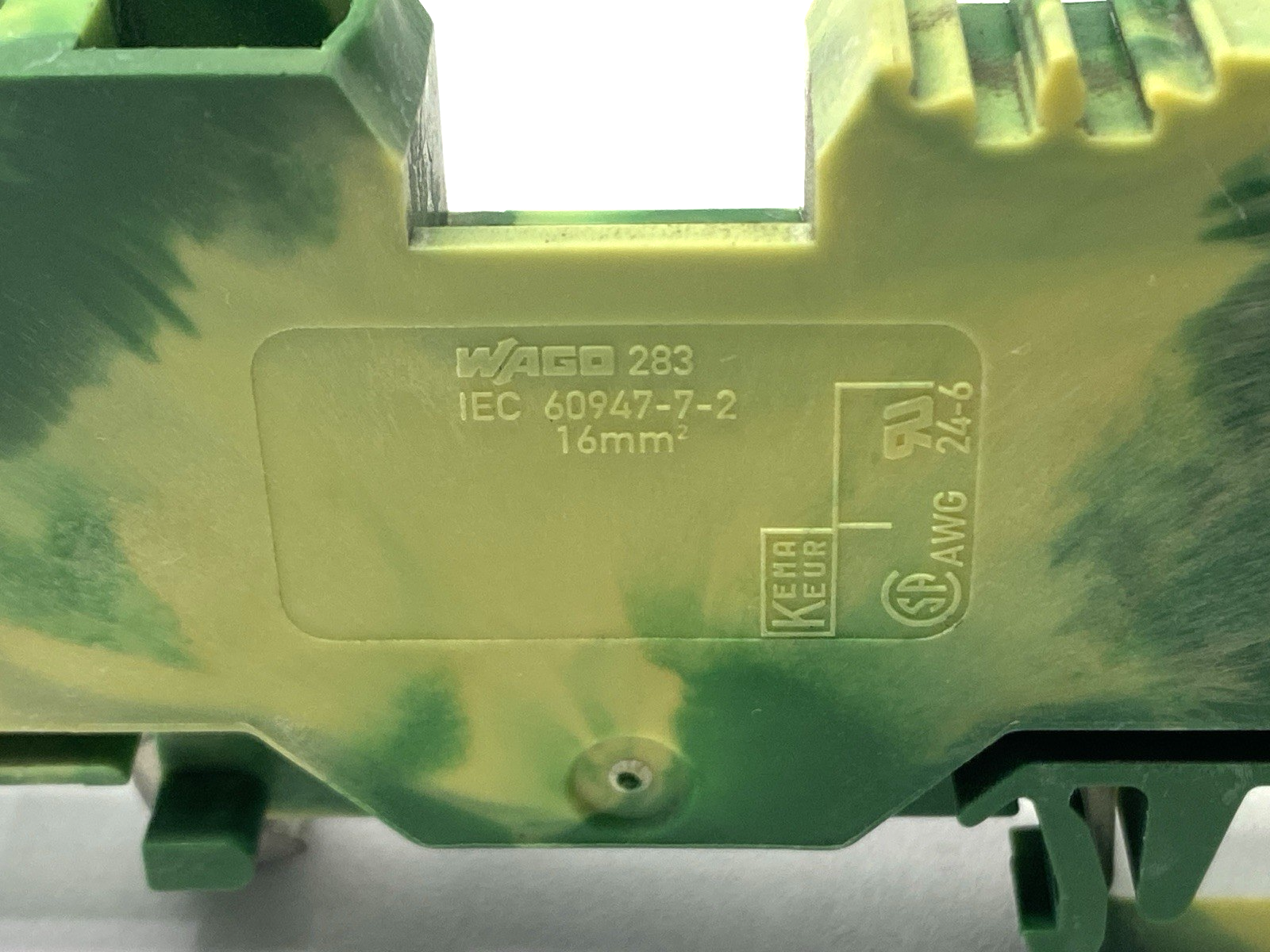 283-907 | Wago Ground Terminal 2-Conductor - Used - Maverick Industrial Sales