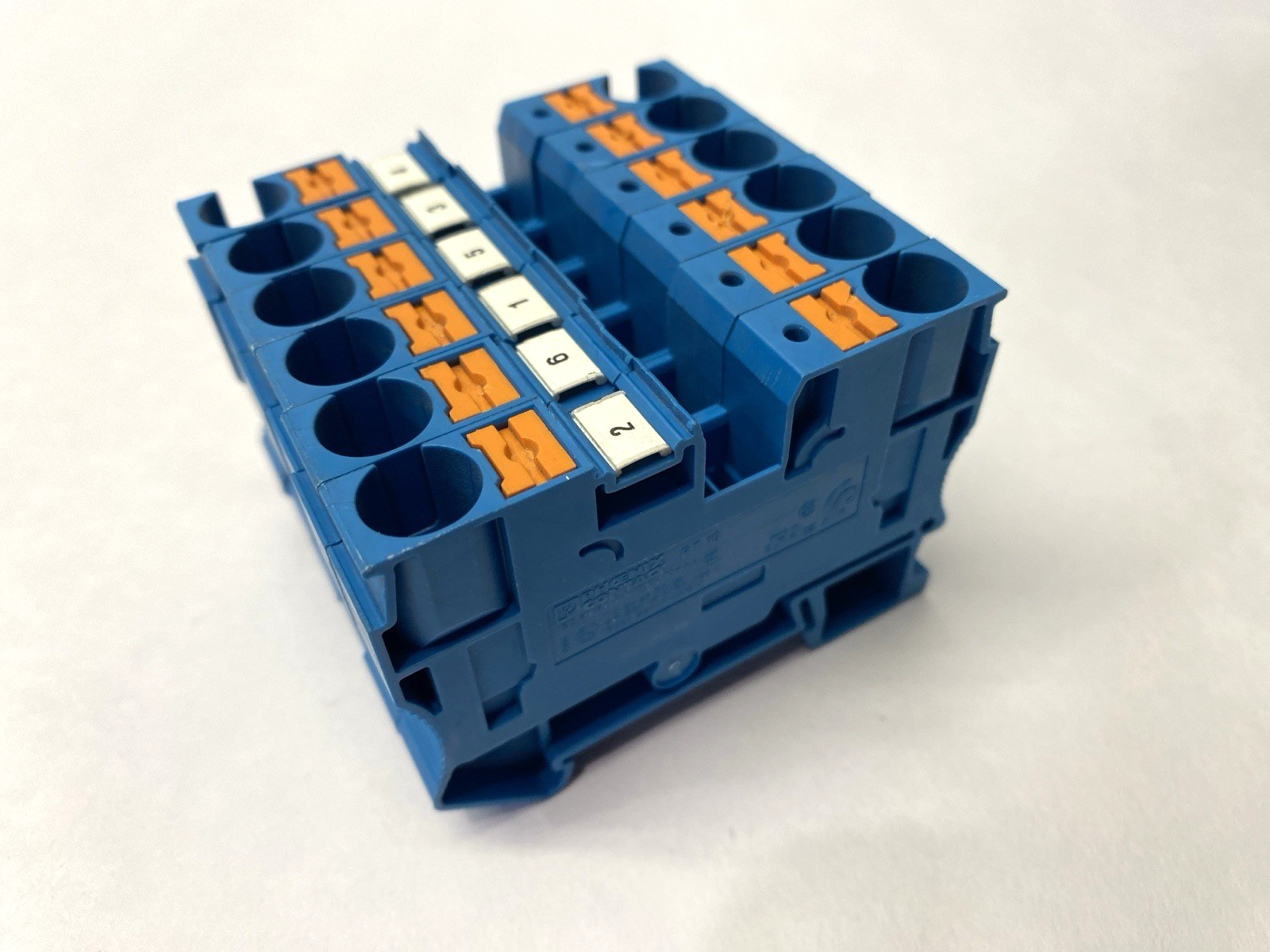 PT 10 BU | Phoenix Contact Feed-Through Terminal Block 3212123 LOT OF 6 - Used - Maverick Industrial Sales