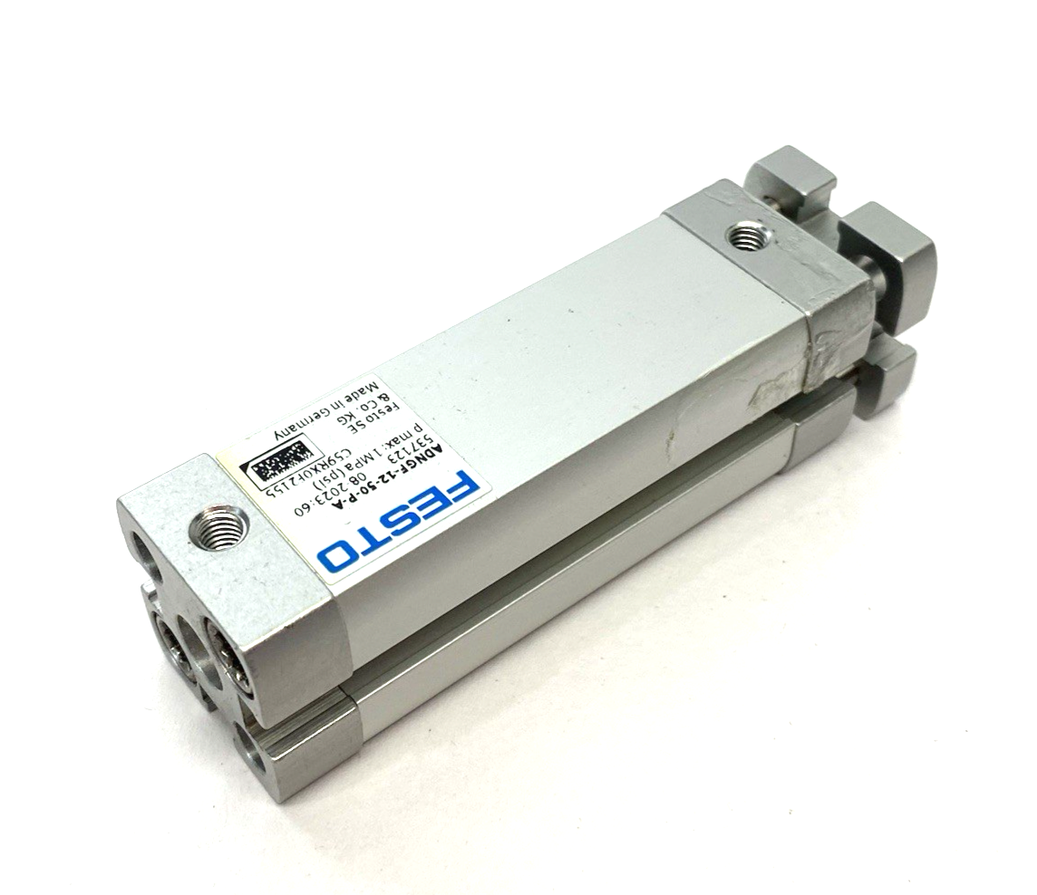 Festo ADNGF-12-50-P-A Compact Pneumatic Cylinder 12mm Bore 50mm Stroke 537123 - Maverick Industrial Sales