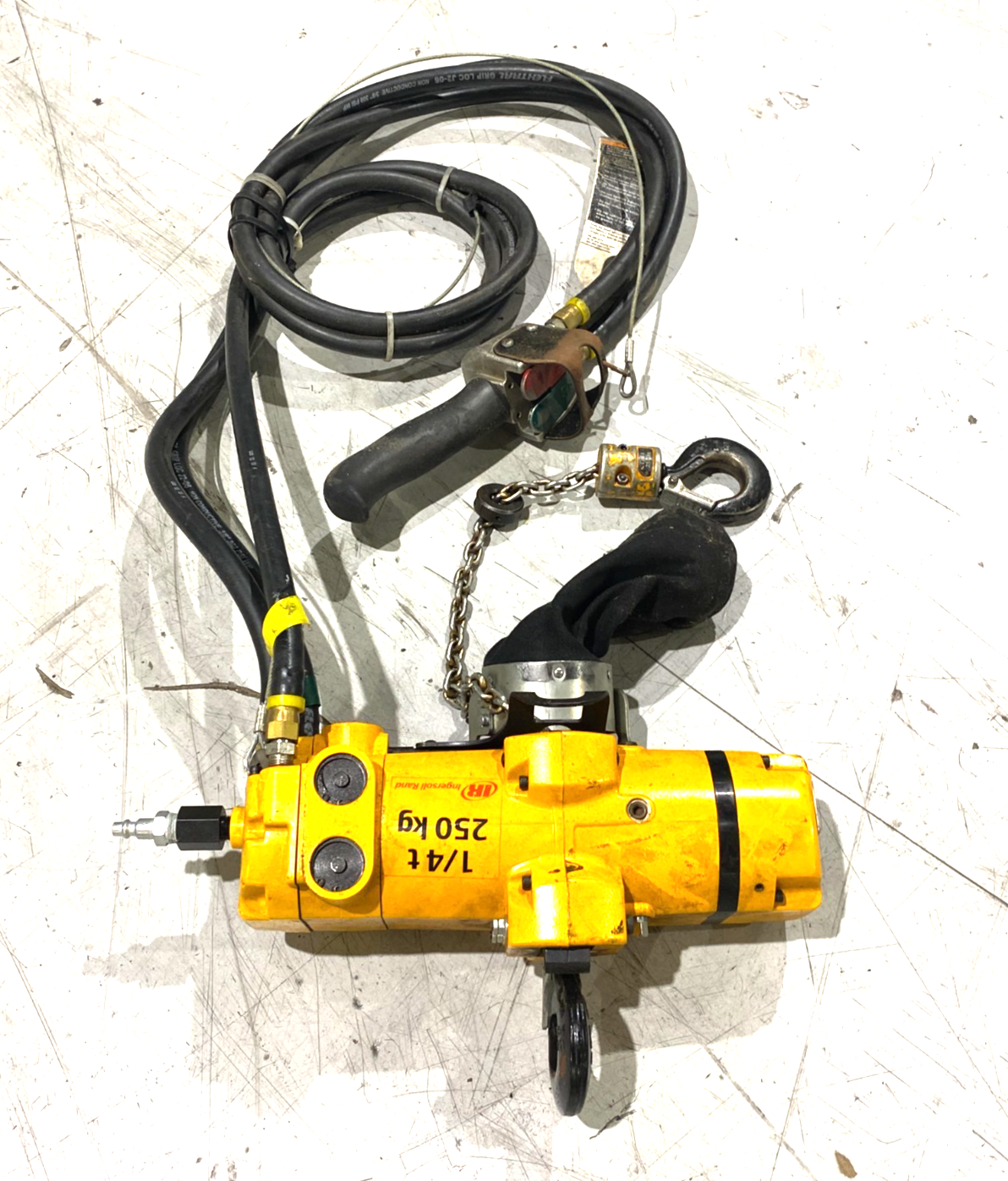 Ingersoll Rand CL250K-2C10-C6U Air Chain Hoist 1/4 Ton, 250kg, CLK Series - Maverick Industrial Sales