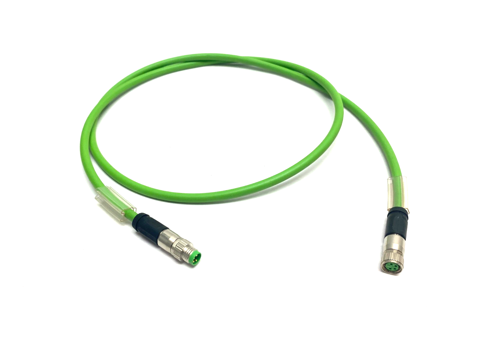 Beckhoff ZK1090-3132-0010 Double Ended EtherCAT Power Cable M8 4-Pin M to F 1m - Maverick Industrial Sales