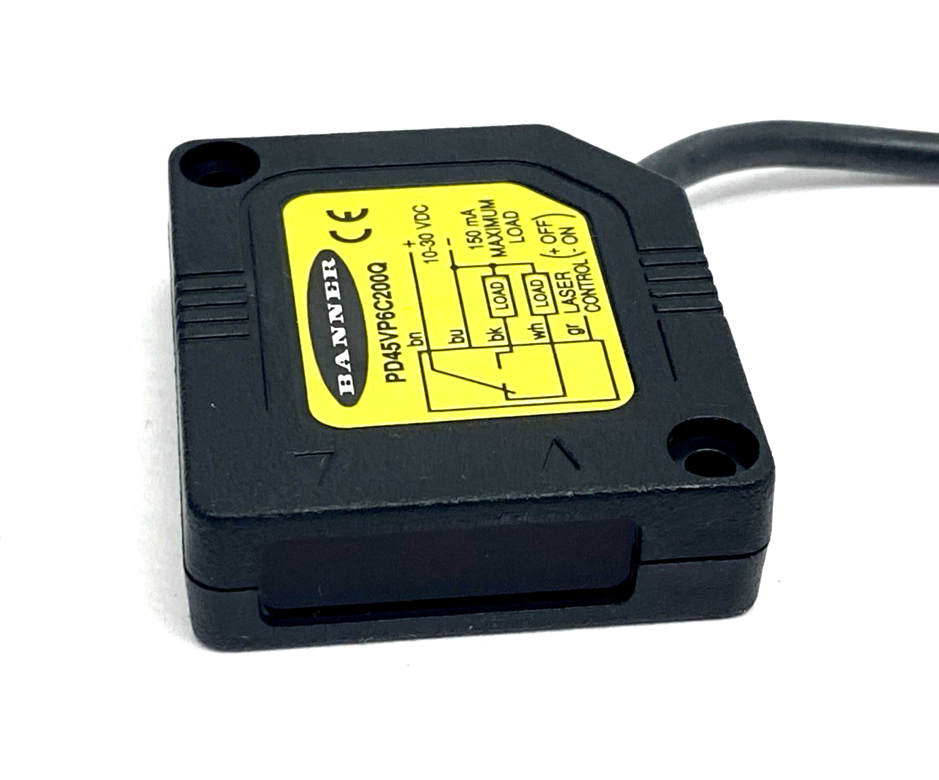 PD45VP6C200Q | Banner PicoDot Convergent Laser Photoelectric Sensor 48324 - New - Maverick Industrial Sales