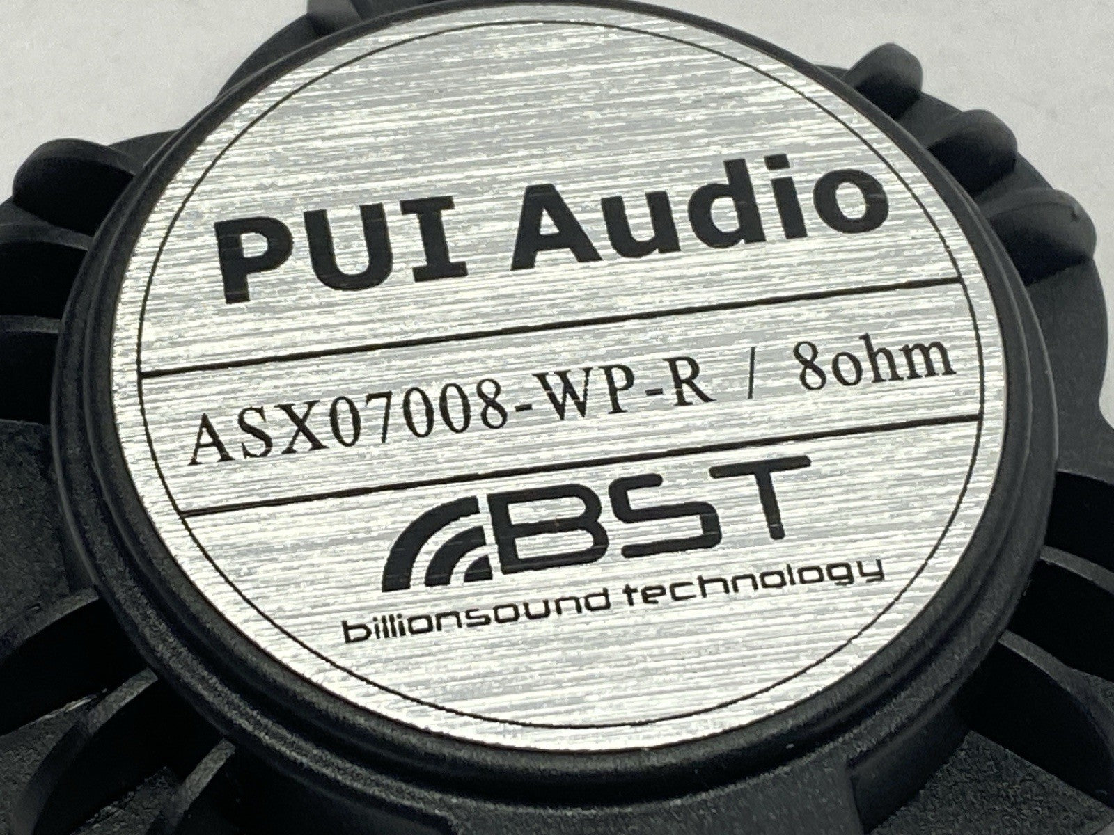 ASX07008-WP-R | PUI Audio Exciter 5W 8OHM 82DB 1200HZ - New – Open box - Maverick Industrial Sales