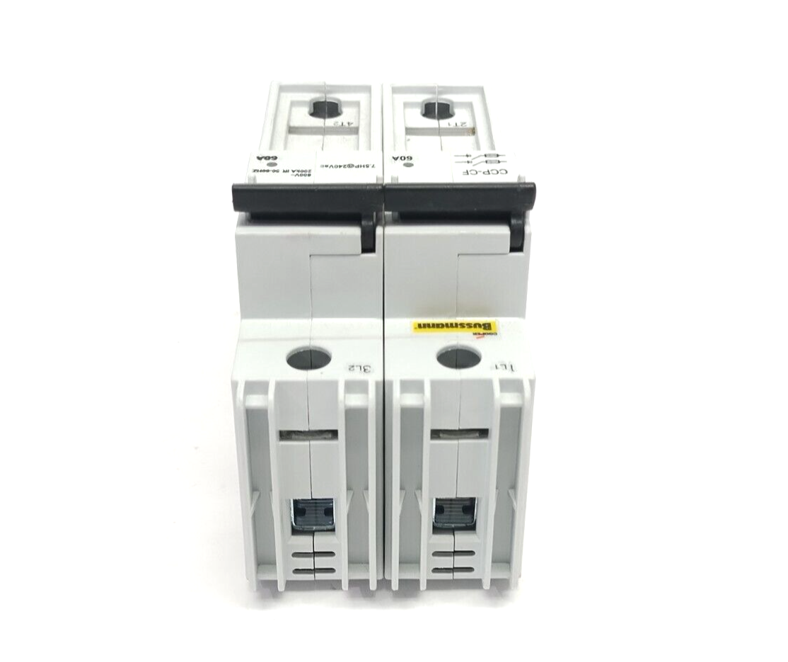 Cooper Bussmann CCP-2-60CF Fusible Disconnect 2P 600VAC 125VDC 60A - Maverick Industrial Sales