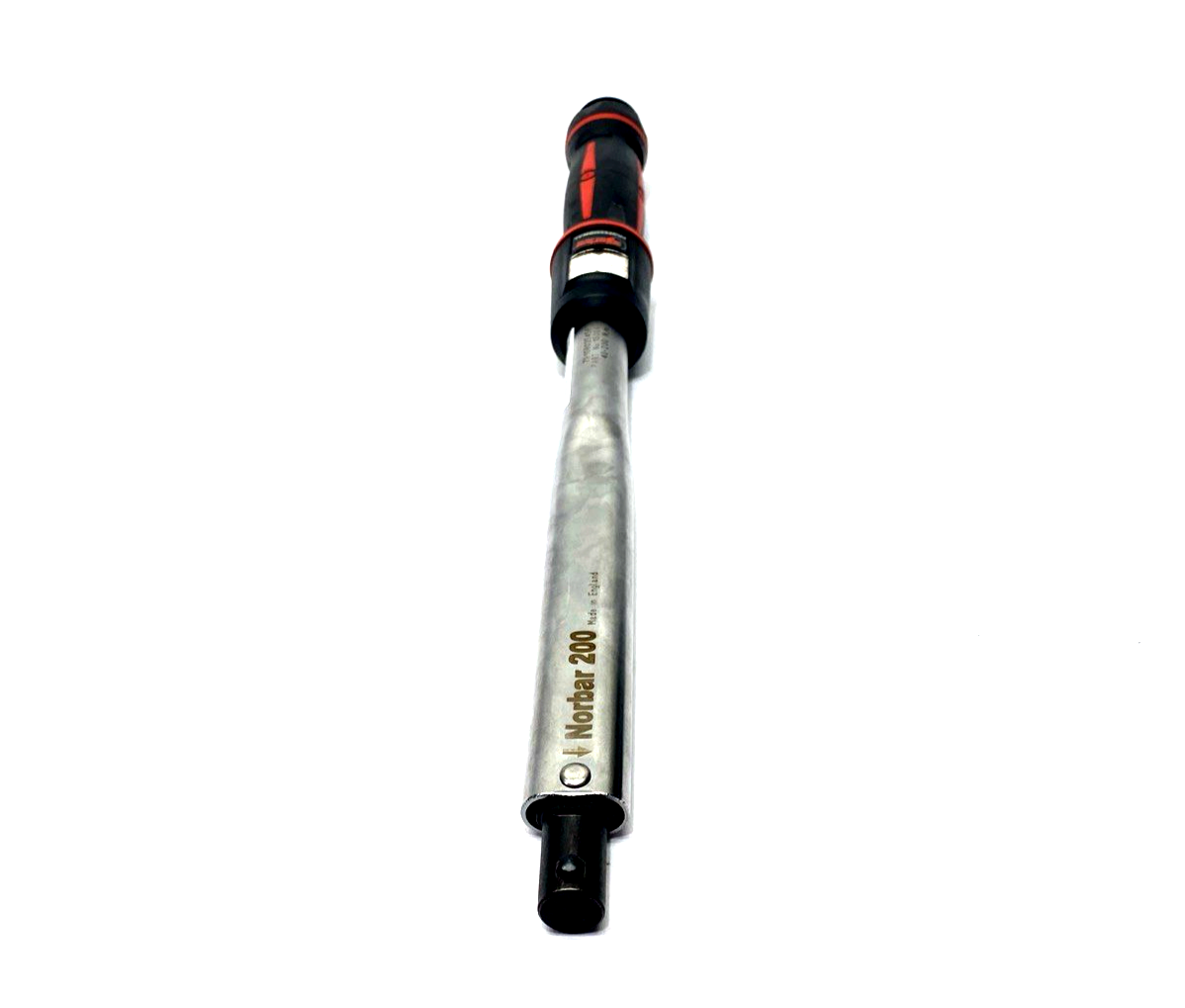 Norbar 15064 Model 200 Professional 40-200Nm 16mm Changeable Head Torque Wrench - Maverick Industrial Sales