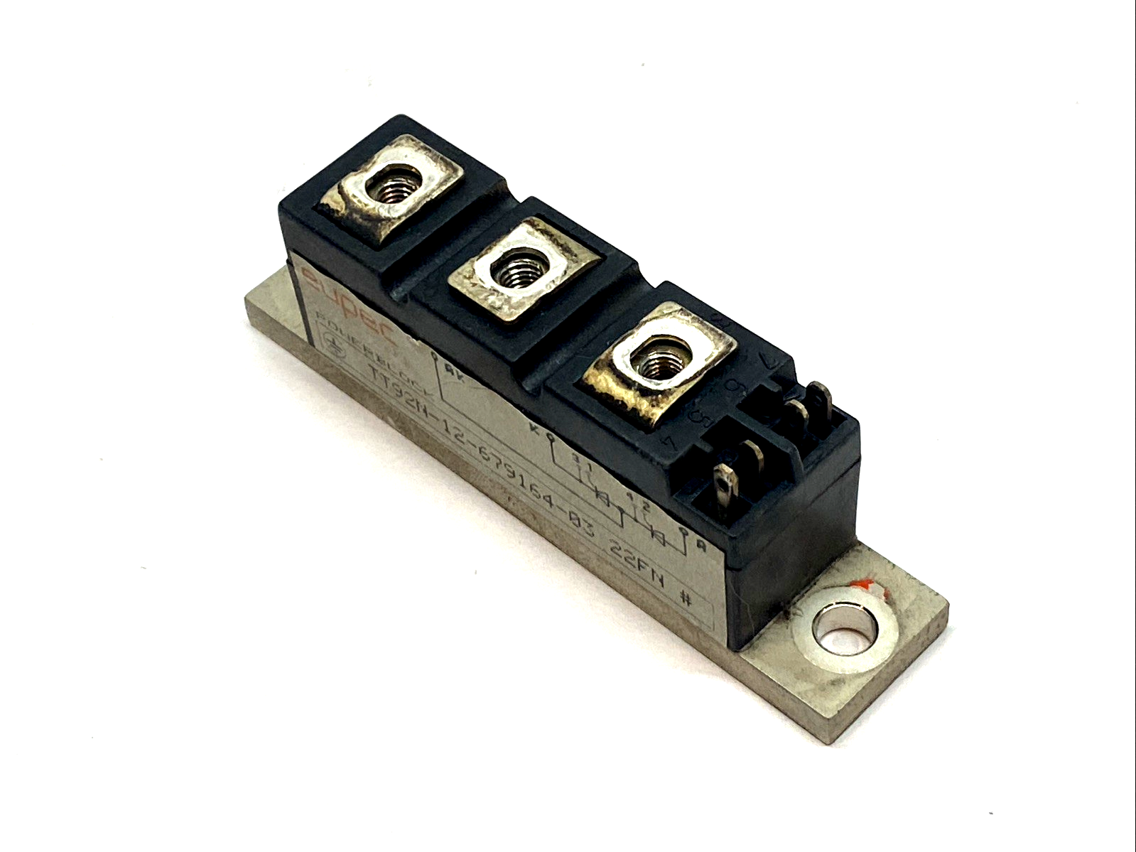 TT92N-12-679164-03 | Eupec Dual Thyristor Power Module 92A 1200V SCR - Used - Maverick Industrial Sales