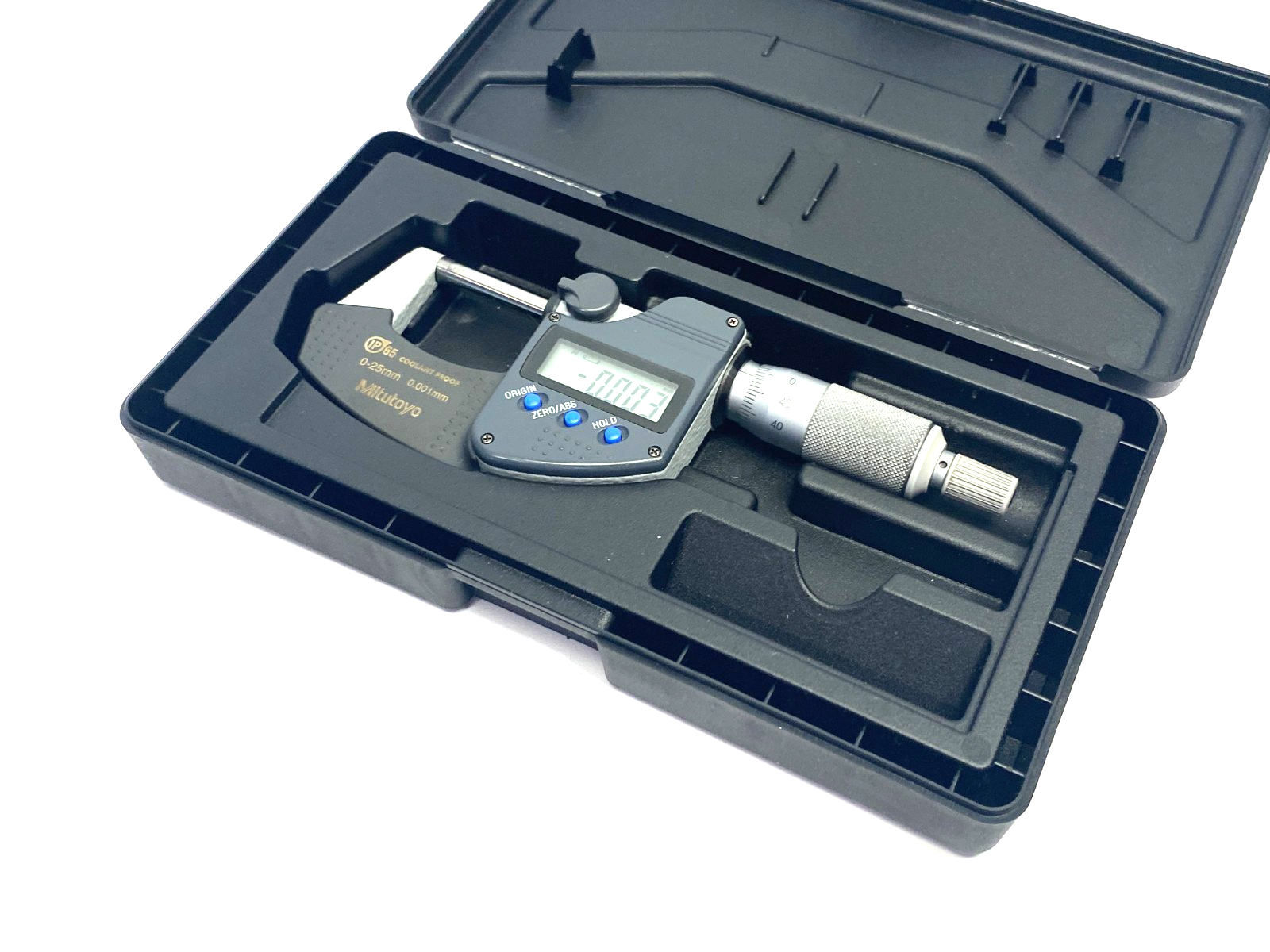 Mitutoyo 293-240-30 Digimatic Micrometer IP65 Coolant Proof MDC-25PX - Maverick Industrial Sales