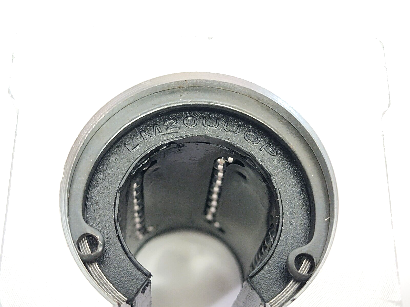 LM20UUOP Block Style Linear Bearing, Open Sliding Linear Motion Bearing, 20mm - Maverick Industrial Sales