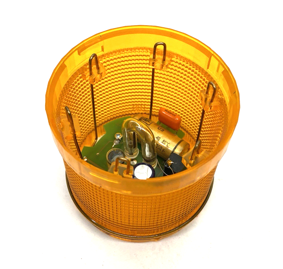 Siemens 8WD4420-0CD SIRIUS Single-Flash Light Element, Yellow/Amber 24VDC - Maverick Industrial Sales