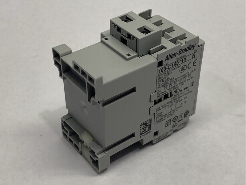 Allen Bradley 100-C16EJ10 Ser B Contactor 3-Pole 32A 690V 24VDC Coil - Maverick Industrial Sales