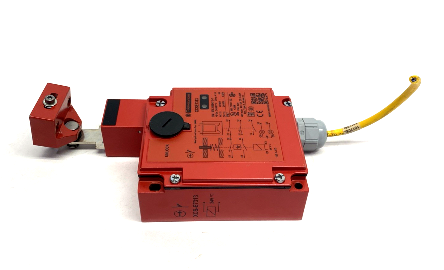 XCSE7313 | Telemecanique Safety Interlock Switch, 2NC 1NO - Used - Maverick Industrial Sales