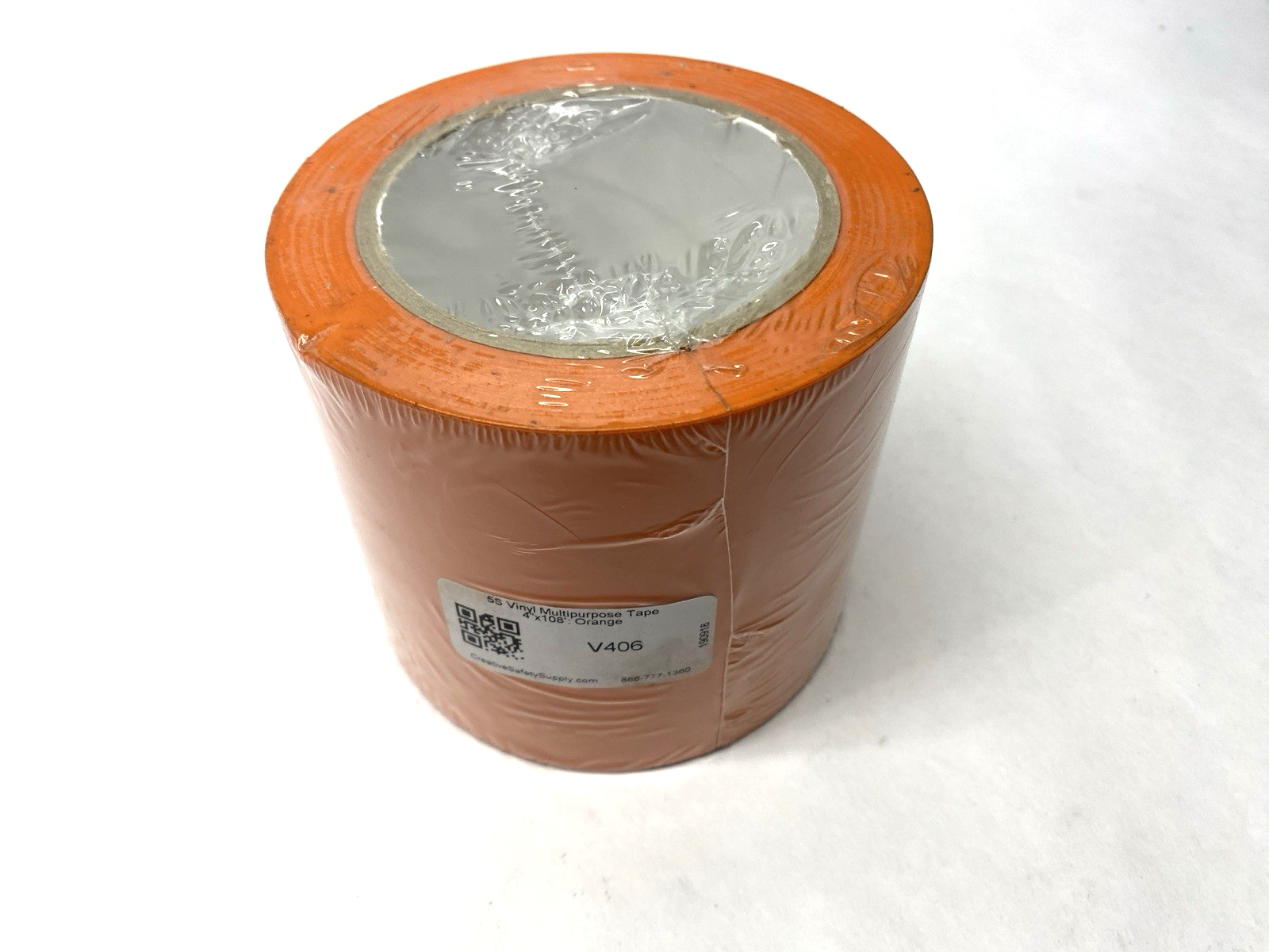 Creative Safety Supply V604 Orange Multipurpose 5S Tape 4" x 108' - Maverick Industrial Sales