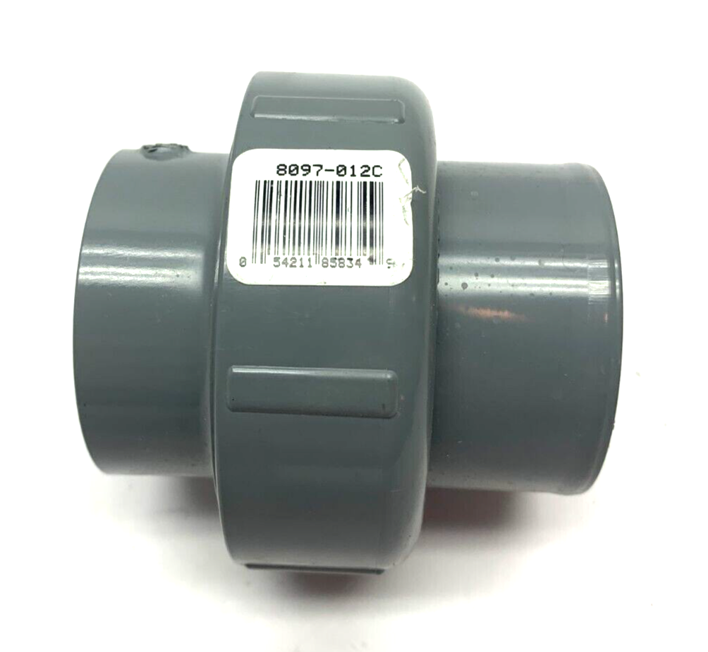 Spears 8097-012C 1-1/4" CPVC Union Ring Coupling Grey Socket SCH80 - Maverick Industrial Sales