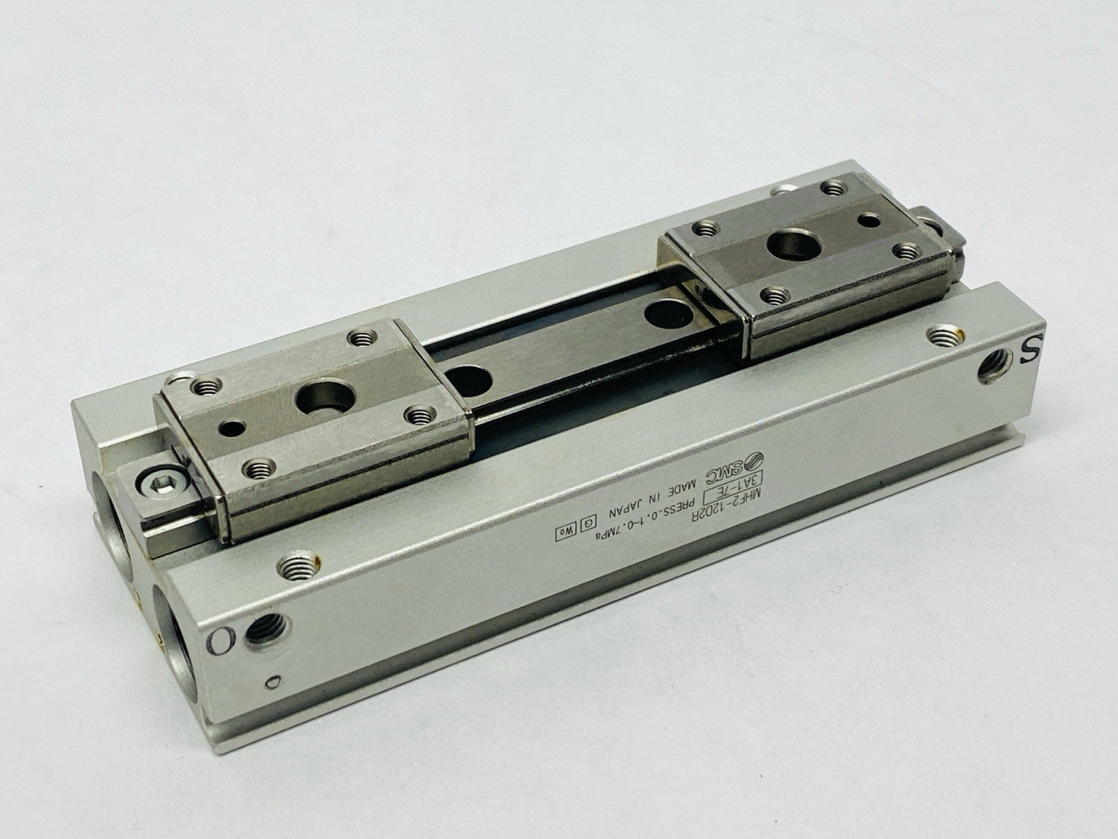 SMC MHF2-12D2R Low Profile 2-Finger Pneumatic Gripper 12mm Bore 2 Long Stroke - Maverick Industrial Sales