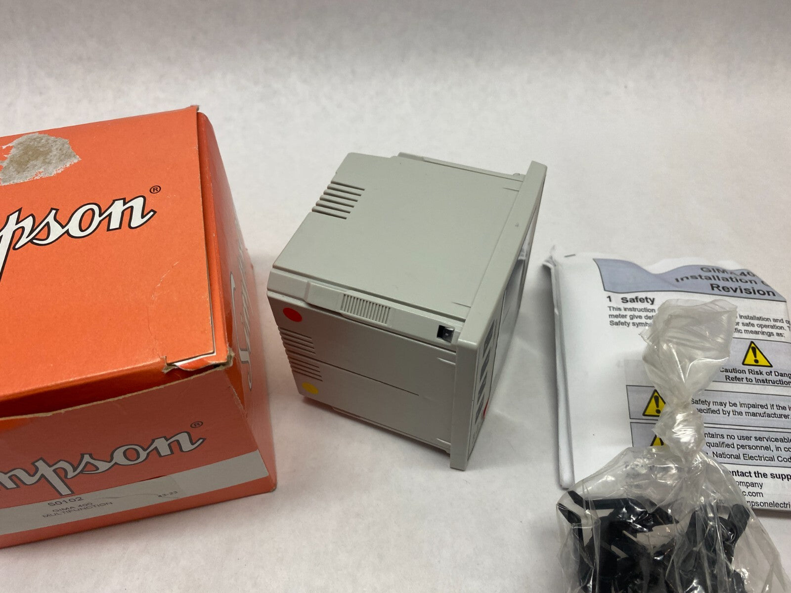 Simpson GIMA 400 3Ø Energy and Power Sub-Meter 50102 - Maverick Industrial Sales