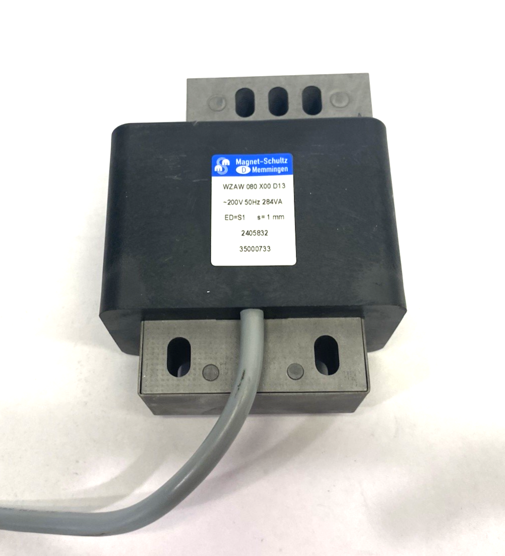 Magnet-Schultz WZAW 080 X00 D13 Vibratory Unit ~200V ED=S1 s=1,0mm - Maverick Industrial Sales