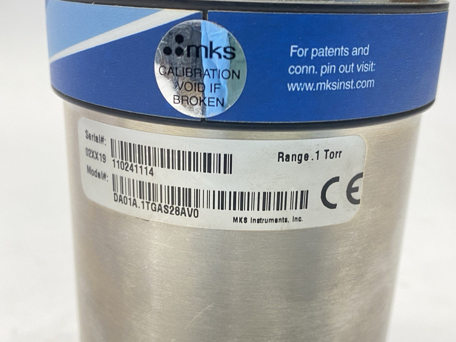 DA01A.1TGAS28AV0 | MKS i-Baratron Digital Manometer Vacuum Gauge - For parts or not working - Maverick Industrial Sales