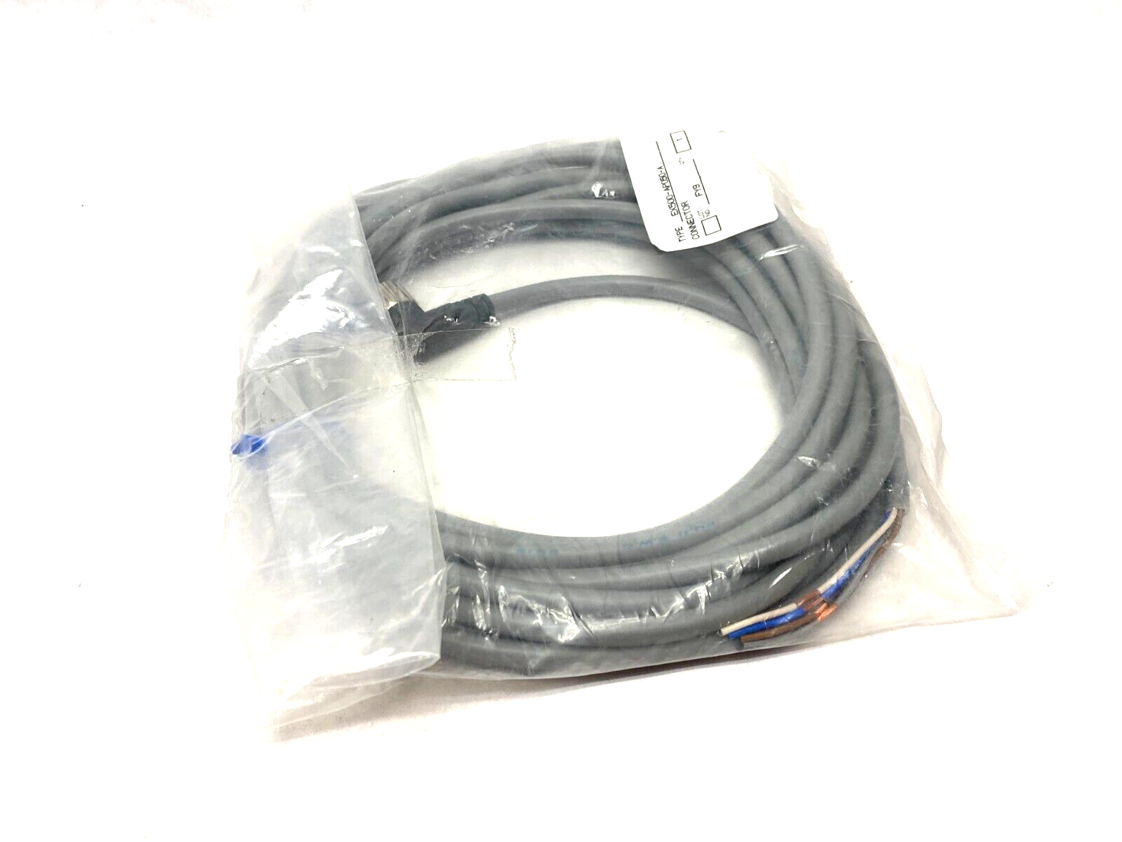SMC EX500-AP050-A Single Ended Power Connector Cordset Right Angle - Maverick Industrial Sales