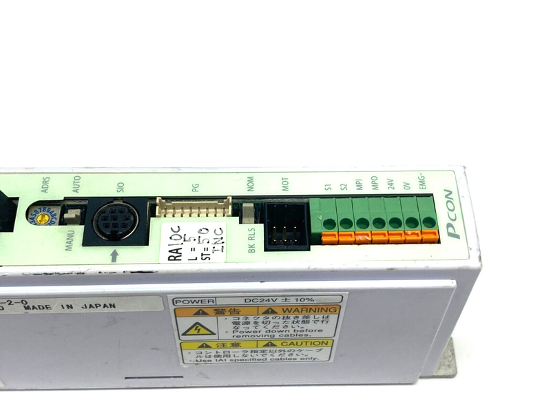 IAI Corporation PCON-CF-86PI-PN-2-0 Pcon Actuator Controller 24VDC - Maverick Industrial Sales