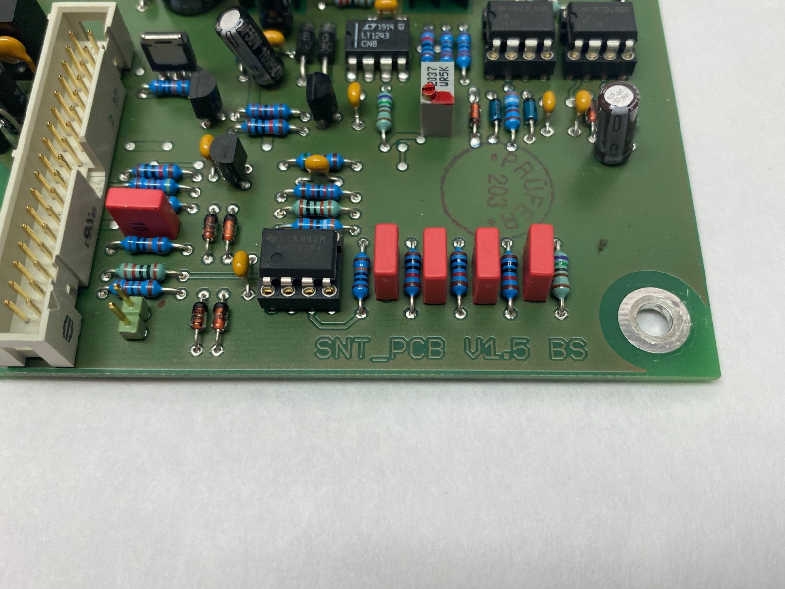 0115001010 | ELMED ISOTEST Holiday Detector Control Board SNT_PCB - Used - Maverick Industrial Sales