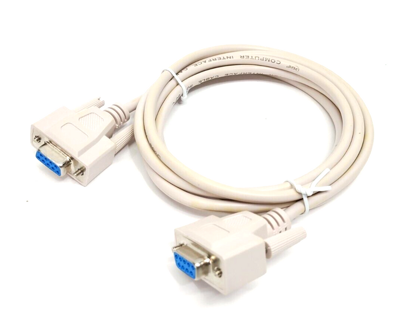 inLine 12222 Null Modem Cable DB9 Female To Female 2m - Maverick Industrial Sales