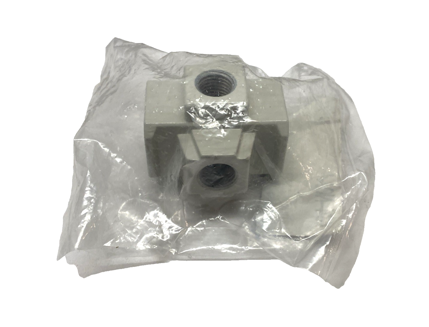 SMC Y34-N02-A Cross Spacer 1/4" NPT - Maverick Industrial Sales