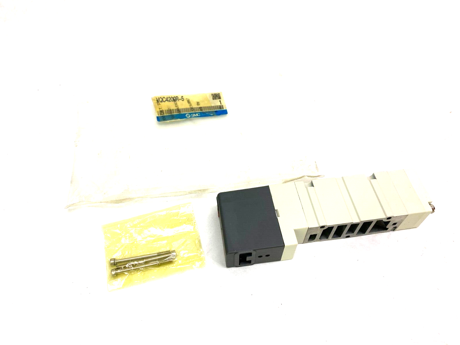 SMC VQC4200R-5 Plug-In Solenoid Valve 5-Port - Maverick Industrial Sales