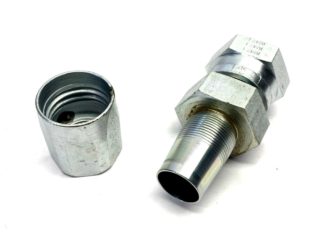 FJ9706-1616S | Aeroquip Reusable Fitting 1" O-Ring Face Seal Swivel x 1" Hose End - New Other - Maverick Industrial Sales