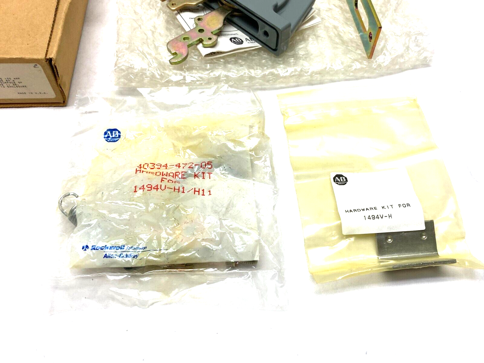 Allen Bradley 1494V-H1 Ser. A Operating Disconnect Handle Metal Gray - Maverick Industrial Sales