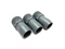 Straight Barbed PVC Hose Fitting Gray 1-1/2" ASTM D2609, SWP 168, LOT OF 3 - Maverick Industrial Sales