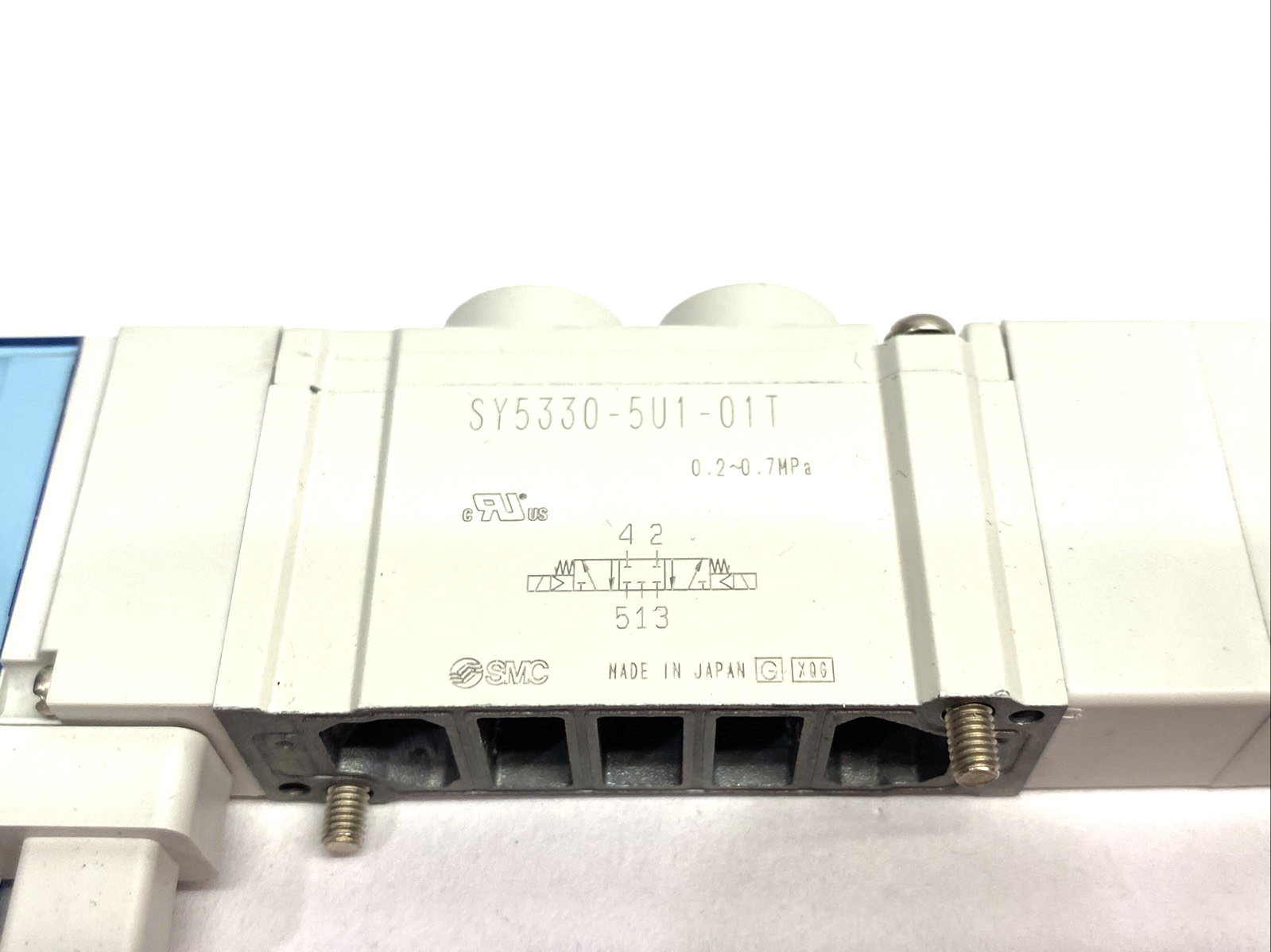 SY5330-5U1-01T | SMC Solenoid Valve 4/5-Port 0.2~0.7MPa - Used - Maverick Industrial Sales