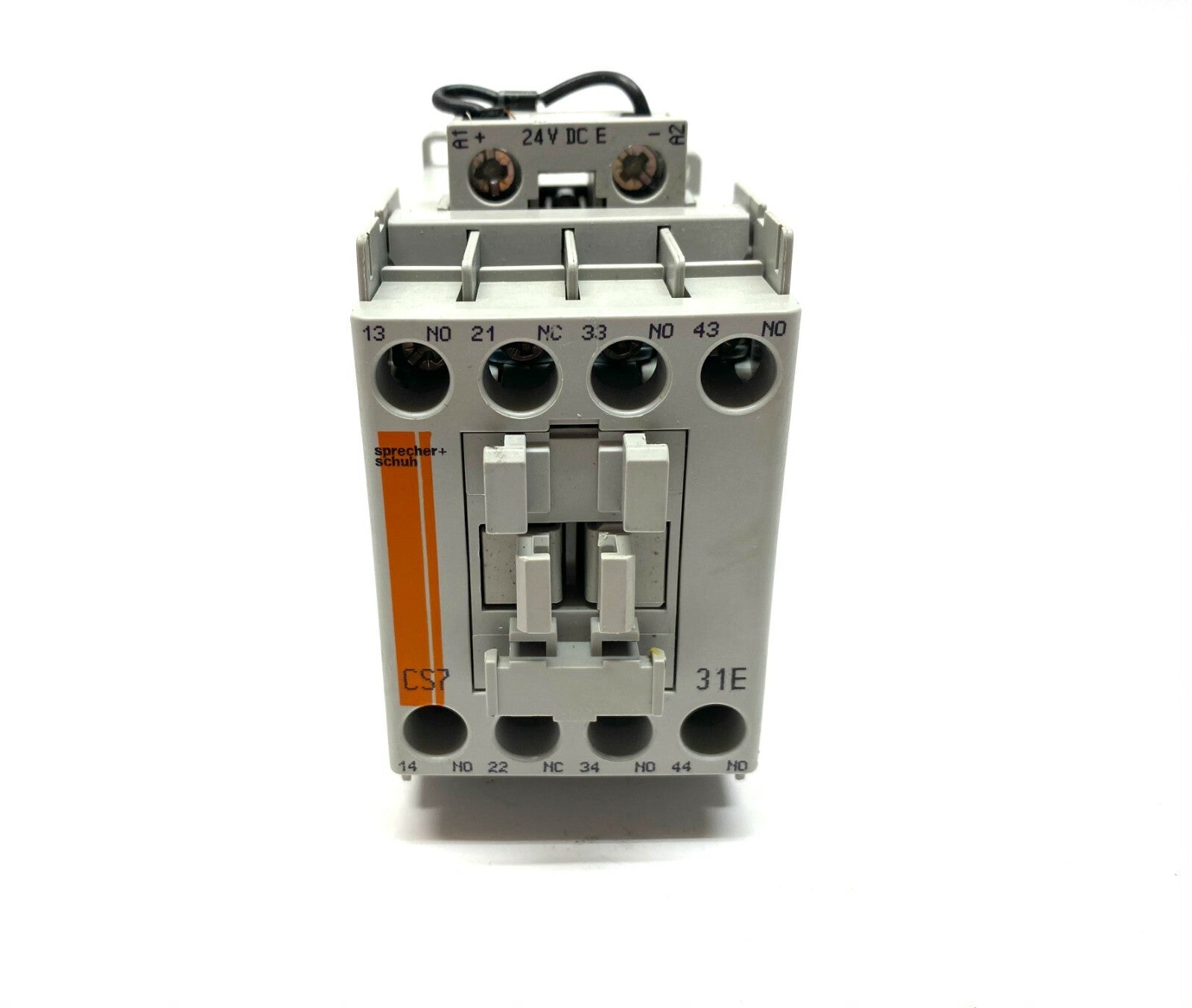 CS7E-31E-24E | Sprecher+Schuh Standard Control Relay 4 Pole - Used - Maverick Industrial Sales
