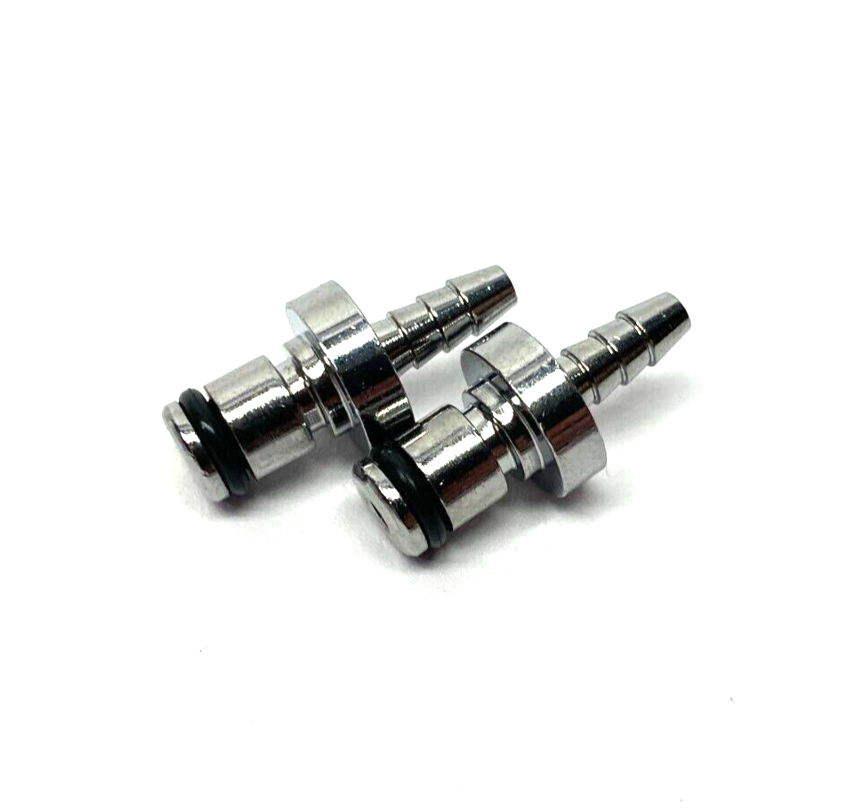 CPC Colder Products MC2202 In-Line Hose Barb Insert Fitting 1/8" ID LOT OF 2 - Maverick Industrial Sales