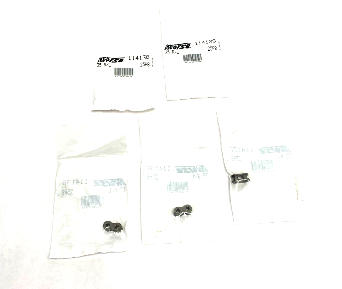 Morse 35 R/L Master Link 114138 LOT OF 5 - Maverick Industrial Sales