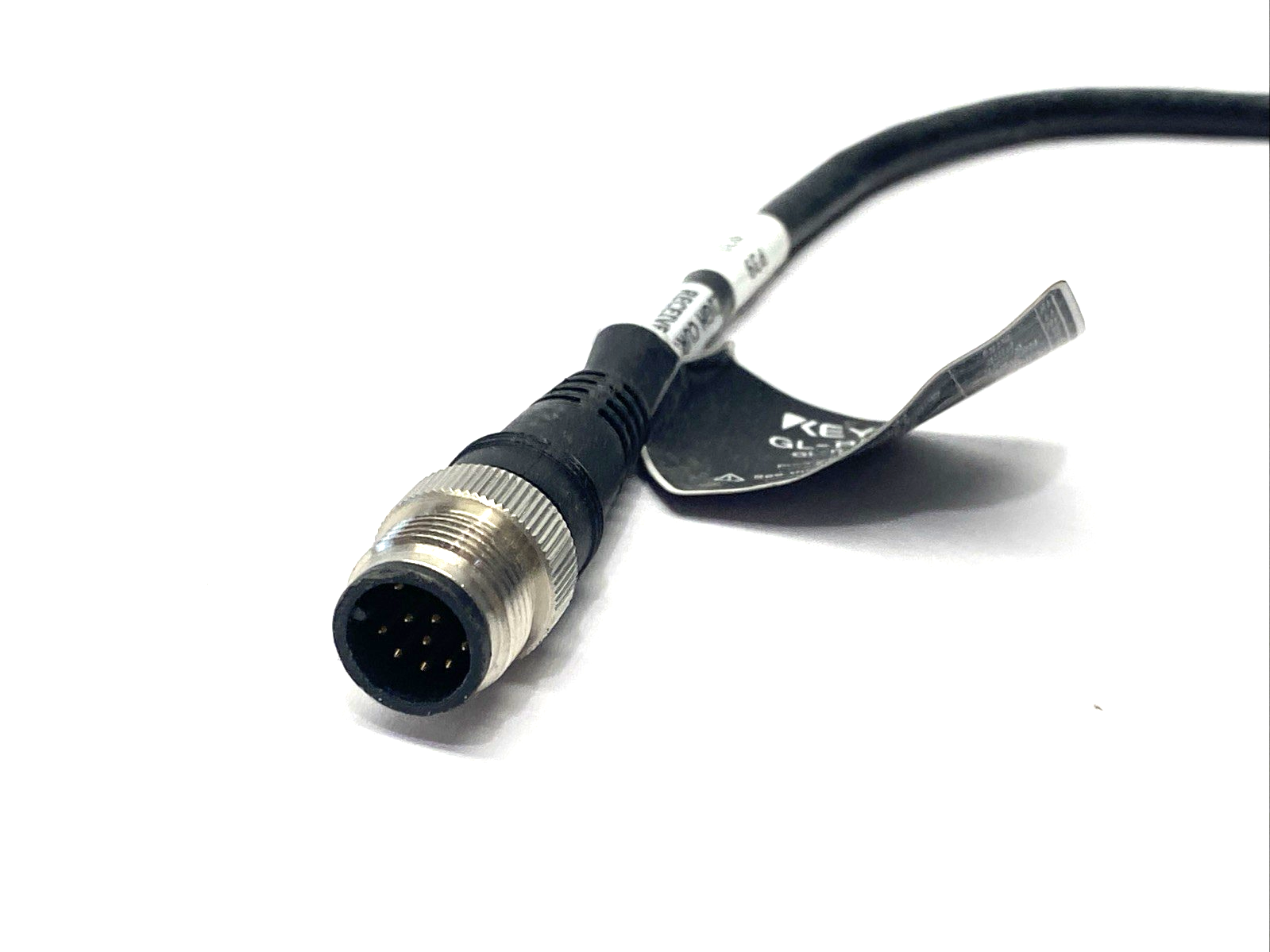 Keyence GL-RPC03PM Safety Light Curtain Unit Connection Cable 0.3m M14 12-Pin - Maverick Industrial Sales