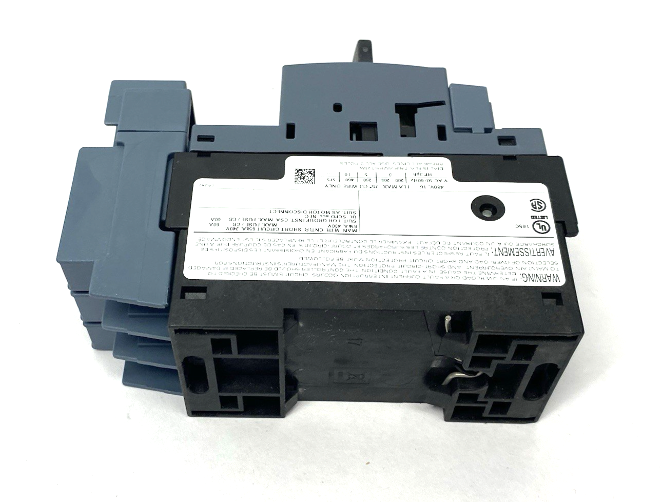Siemens 3RV2411-4AA10 Circuit Breaker size S00 for Transformer Protection A-rele - Maverick Industrial Sales