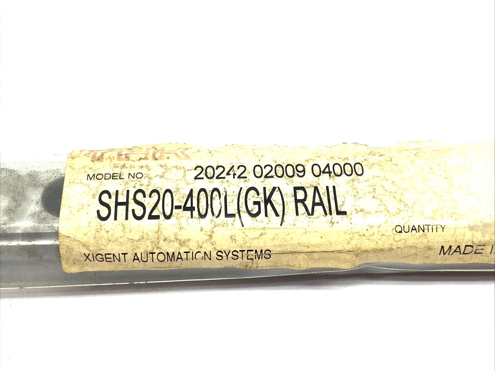 THK SHS20-400L RAIL Linear Guide Rail 400mm Long - Maverick Industrial Sales