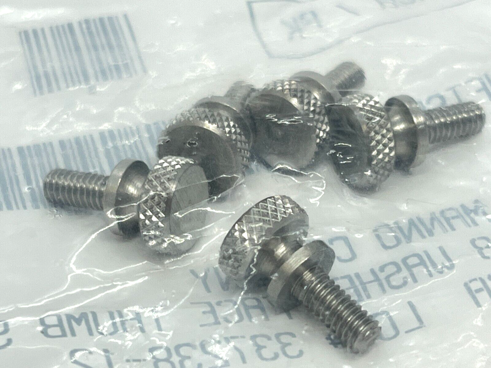 Richard Manno WFTSSS6 Washer Face Thumb Screw 8-32 X 3/8" LOT OF 5 - Maverick Industrial Sales