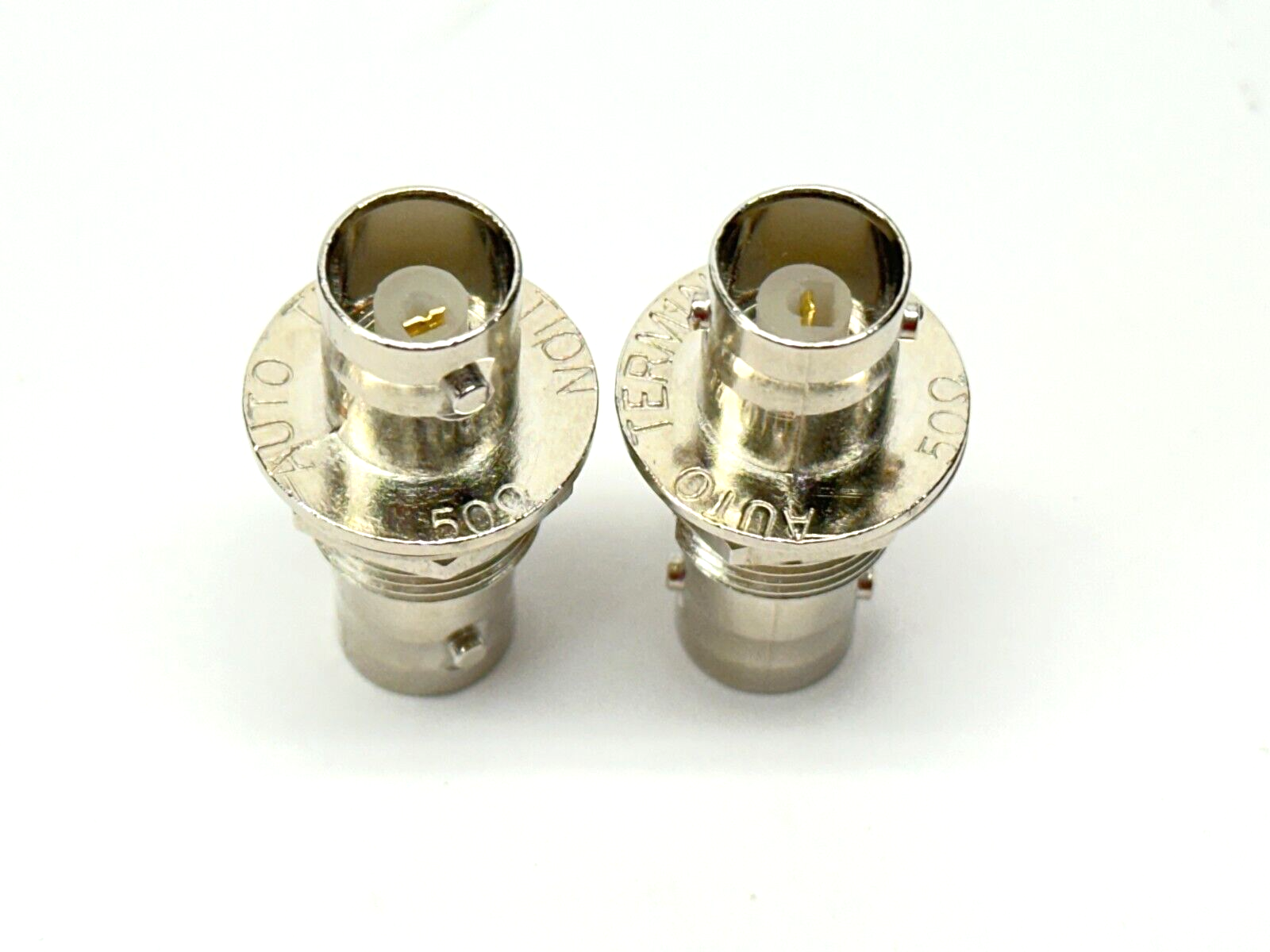 Telegartner J01004A1333Z BNC - BNC Adapter Socket LOT OF 2 - Maverick Industrial Sales