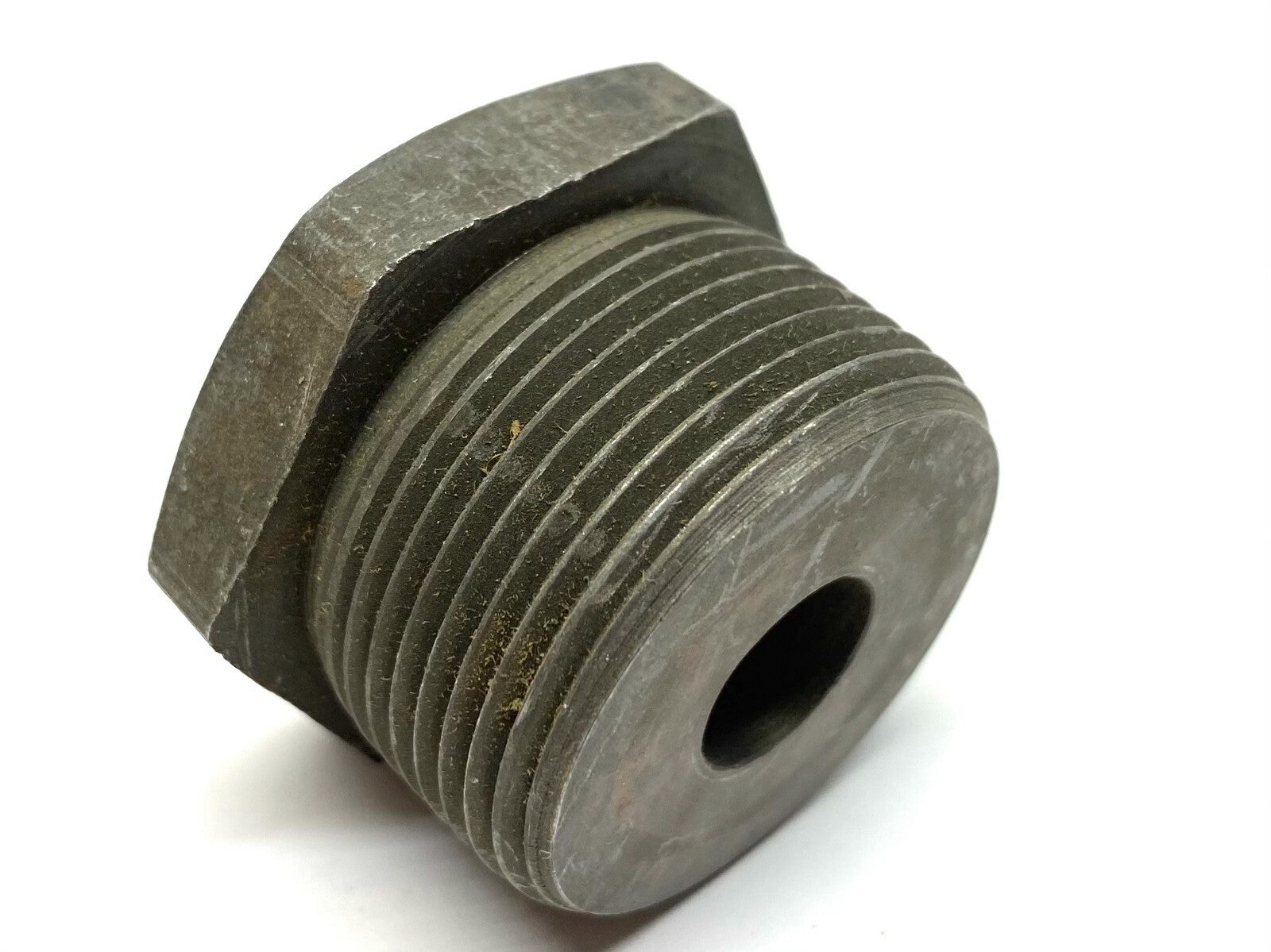 Hex Head Pipe Reducer Bushing Steel 1-1/4" NPT Male x 3/8" NPT Female LOT OF 3 - Maverick Industrial Sales