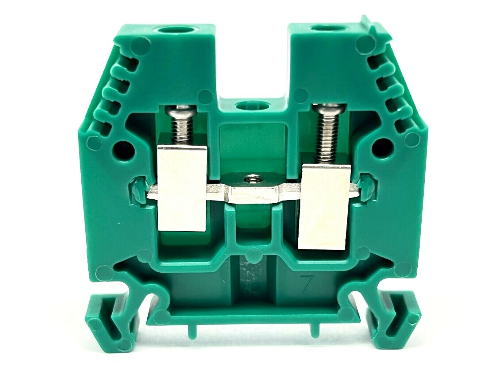Allen Bradley 1492-W6-G Ser C Terminal Blocks Green LOT OF 2 - Maverick Industrial Sales