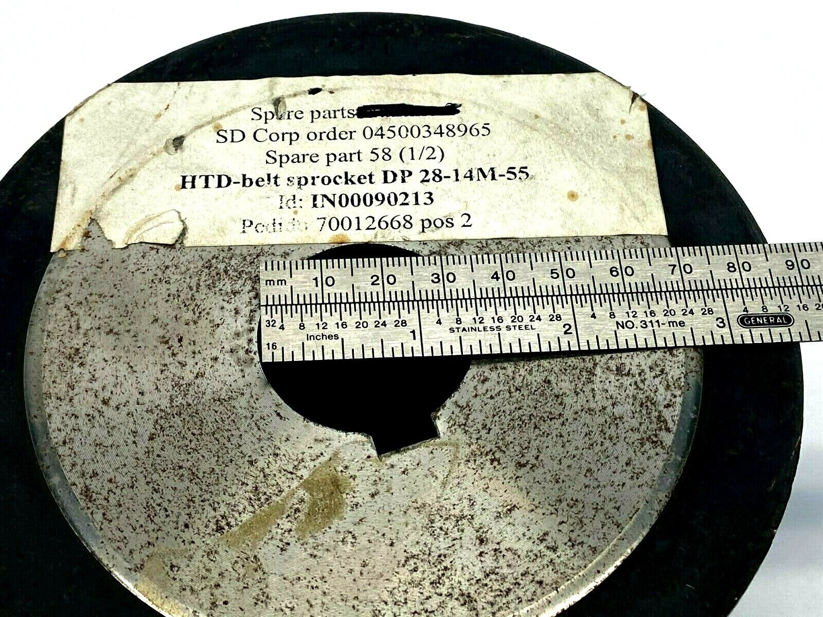 HTD DP 28-14M-55 Belt Sprocket IN00090213 - Maverick Industrial Sales