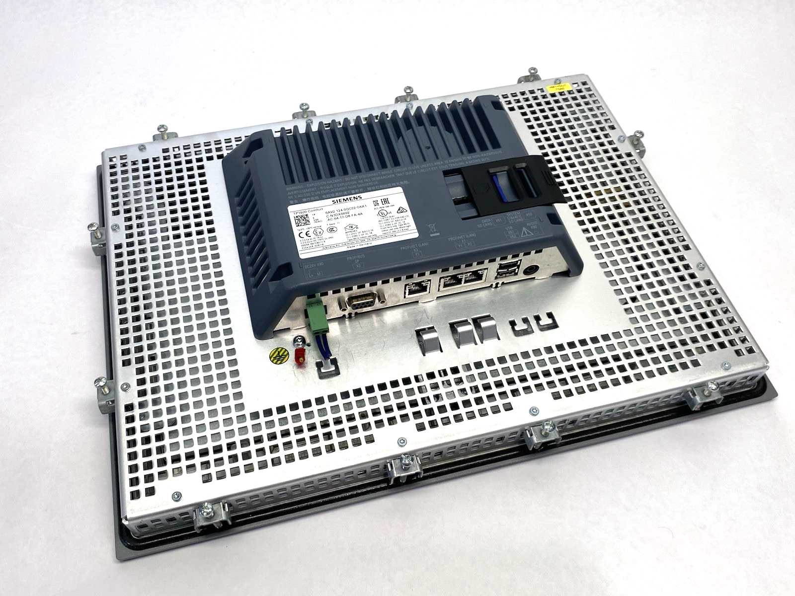 6AV2124-0QC02-0AX1 | Siemens SIMATIC HMI TP1500 Comfort Touch Panel SCREEN DAMAGE - Used - Maverick Industrial Sales