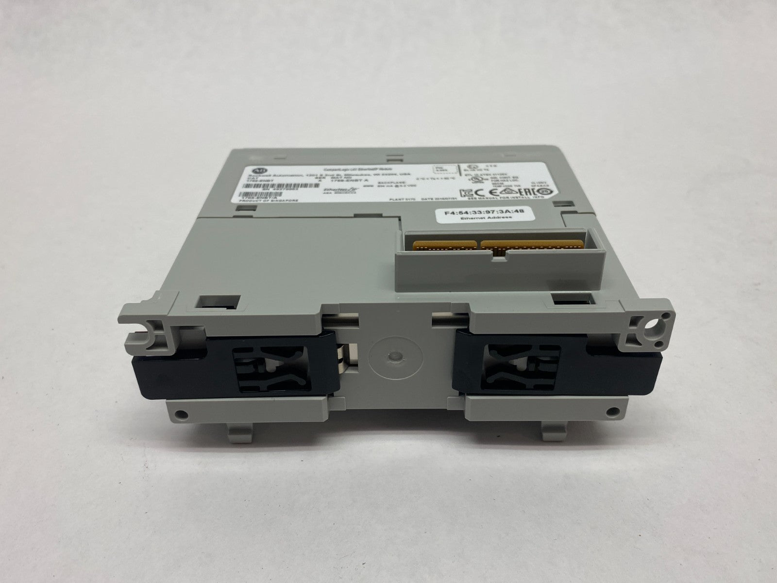 1768-ENBT | Allen Bradley Ser. A CompactLogix L4X EtherNet/IP Module - Used - Maverick Industrial Sales