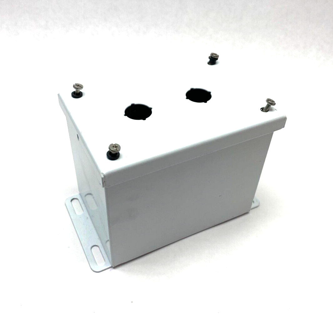 Saginaw Control & Engineering SCE-2PBXI Pushbutton Enclosure 2-Hole 4 x 6" WHITE - Maverick Industrial Sales