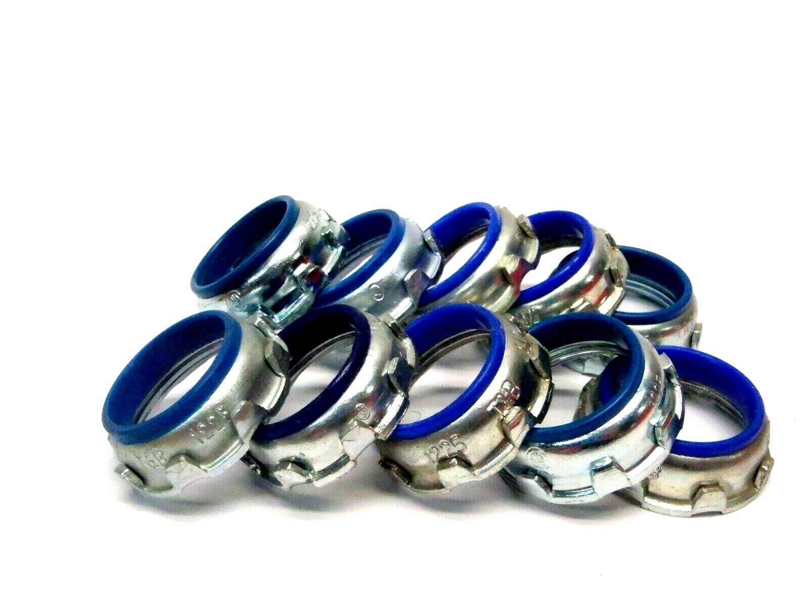 Thomas and Betts 1225 1-1/4" Metallic Insulated Bushing LOT OF 10 - Maverick Industrial Sales