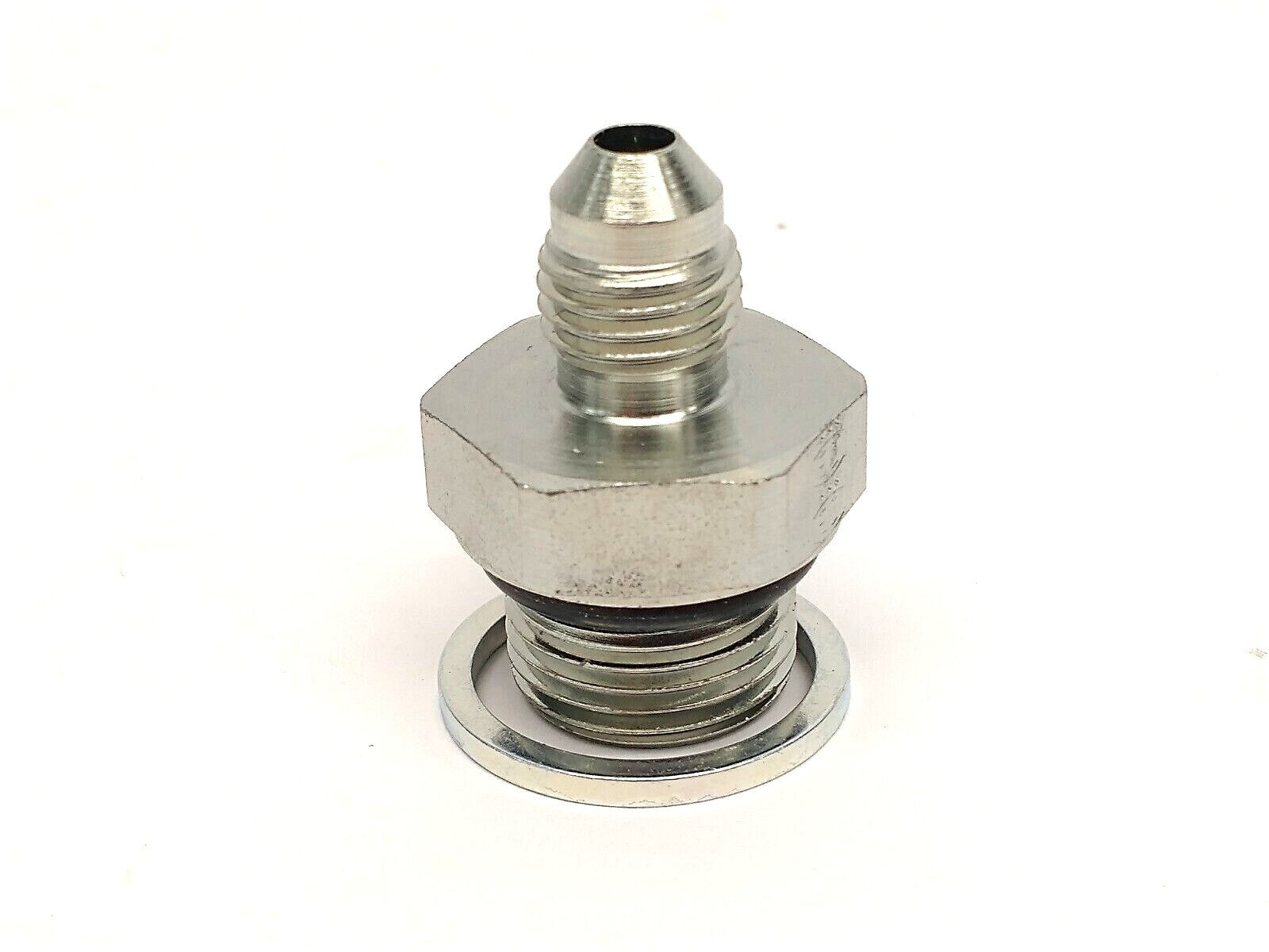 Parker 4-6F40MXS 37 Degree Flare Tube Fitting 1/4" Tube OD 3/8"-19 Thread 6 PACK - Maverick Industrial Sales